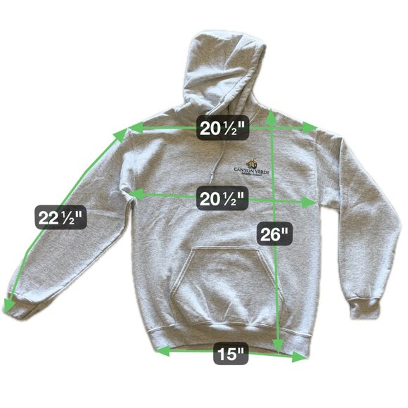 Unisex Gildan Gray Bundle of Hoodies (6) Studio Wardrobe - Picture 12 of 16